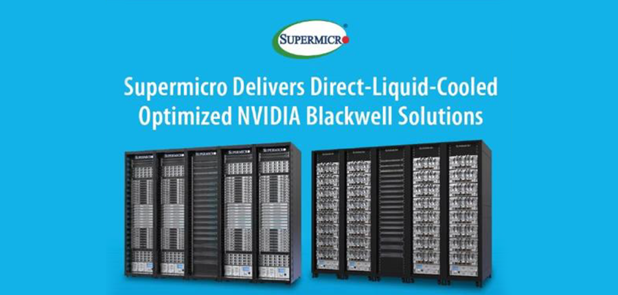 Supermicro пропонує рішення NVIDIA Blackwell, оптимізовані для прямого оброблення рідин